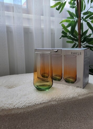 Rakle 3 lü meşrubat bardağı 