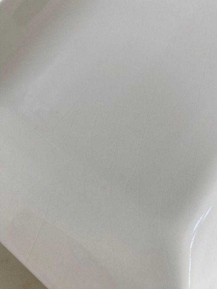 Beyaz Dikdörtgen Servis Tabakları - Görsel 4