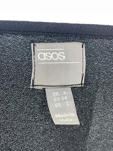 34 Beden siyah Renk Asos Uzun Tulum %70 İndirimli.