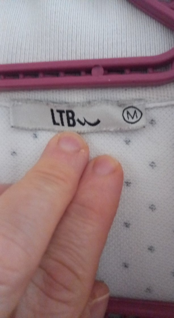 Düğmeli Beyaz Desenli Erkek Polo Tişört - Görsel 3