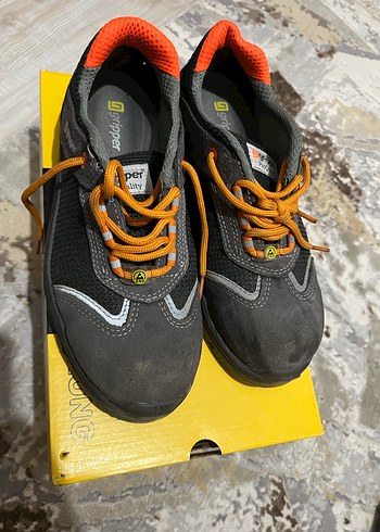 Gri Outdoor Erkek Spor Ayakkabı Velcro - Görsel 2