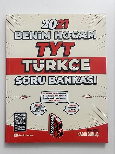TYT TÜRKÇE SORU BANKASI BENİM HOCAM YAYINLARI