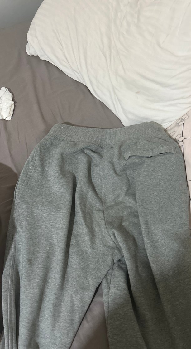 Gri Kadın Midi Boy Dar Kesim Sweatpants - Görsel 4