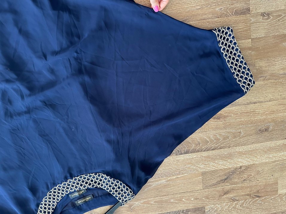 44 Lacivert kimono elbise - Görsel 5