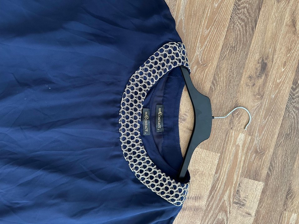 44 Lacivert kimono elbise - Görsel 4