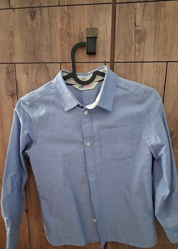 Erkek Çocuk Uzun Kollu Denim Gömlek