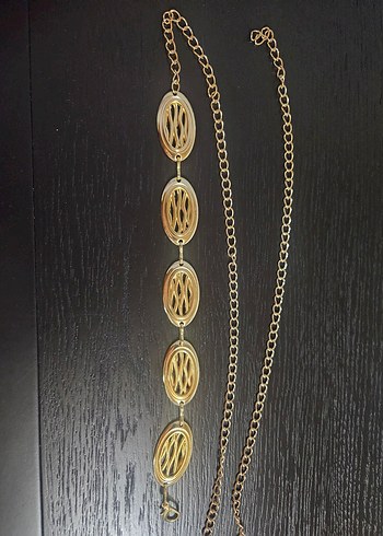 Altın Rengi Zincir kemer - Görsel 2