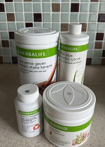 Herbalife Yeşil Etiketli Sağlıklı Ürünler Seti