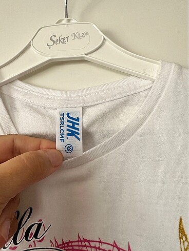 12-13 Yaş Beden Kız çocuk XS beden tshirt