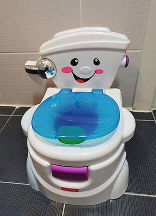 Fisher price eğitici tuvalet lazımlık