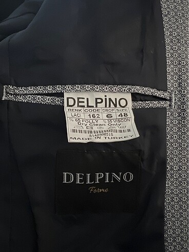 48-6 drop Beden lacivert Renk Blazer ceket