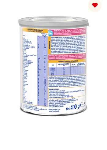 Beden SMA Comfort Bebek Sütü 0-6 Ay 400g