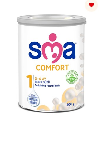 SMA Comfort Bebek Sütü 0-6 Ay 400g