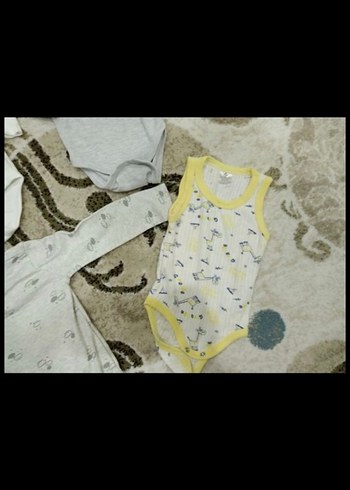 bebek 6/9 aylık cıtcıtlı atlet - Görsel 3