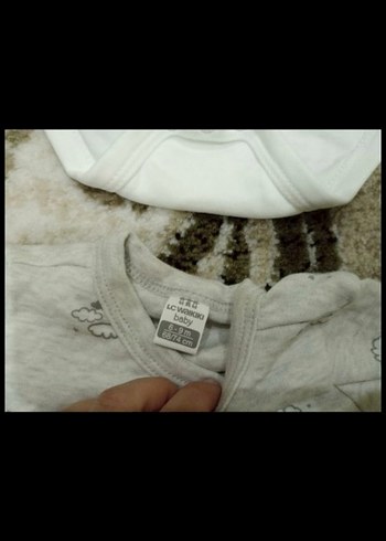 bebek 6/9 aylık cıtcıtlı atlet - Görsel 5