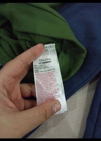 LC Waikiki Erkek bebek alt üst takım 12 18 aylık