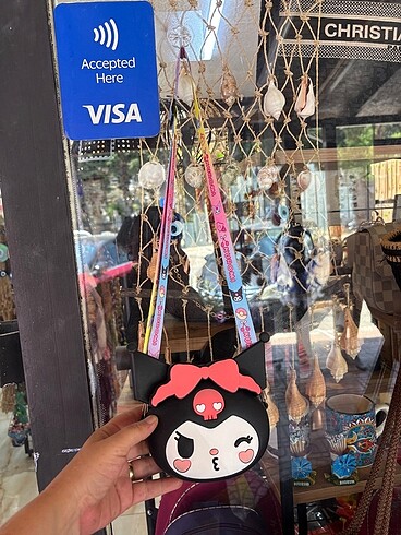 Kuromi Sanrio silikon çocuk çanta