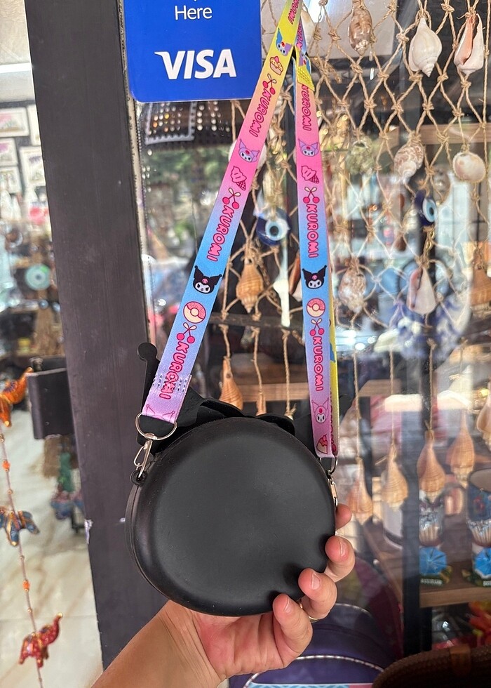 Kuromi Sanrio silikon çocuk çanta - Görsel 2