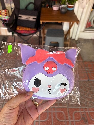 Kuromi Sanrio silikon çanta