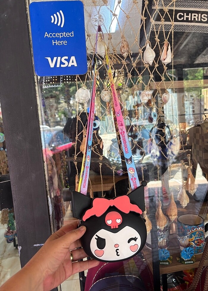 Kuromi Sanrio silikon çanta - Görsel 4