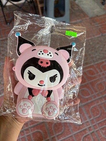 Kuromi Sanrio silikon çocuk çanta