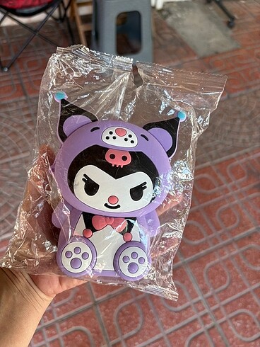 Kuromi Sanrio silikon çocuk çanta