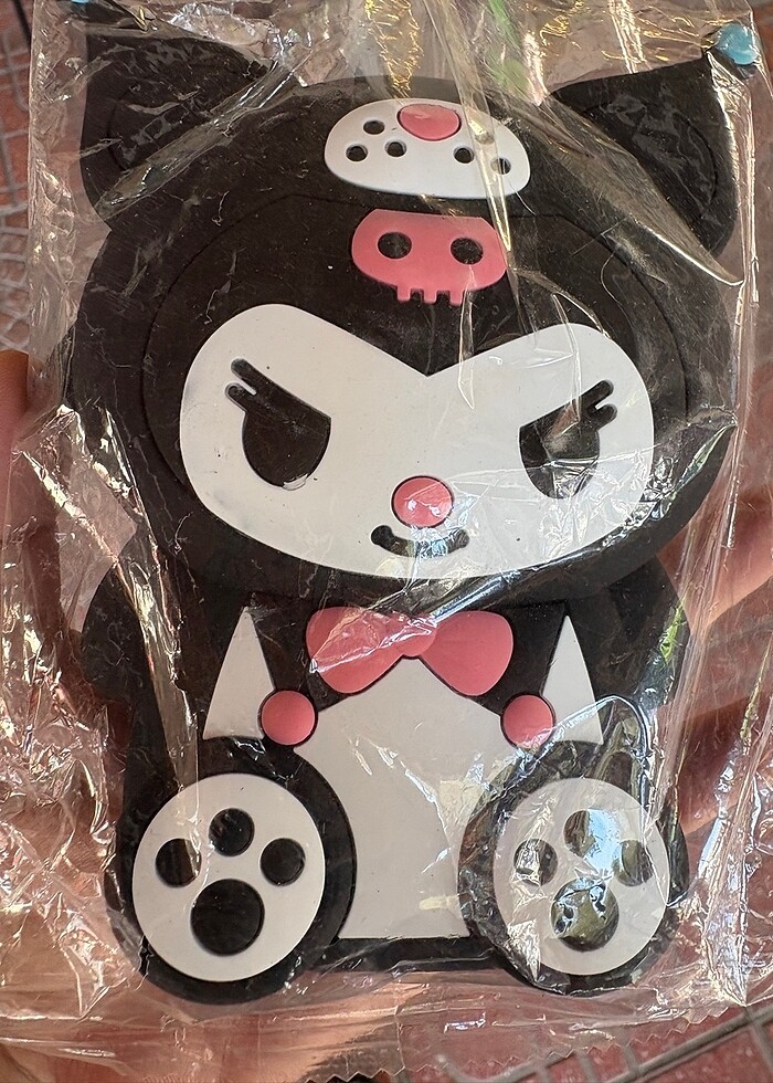 Kuromi Sanrio silikon çocuk çanta - Görsel 2