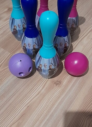 Frozen oyuncak Bowling seti - Görsel 2