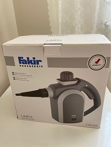 Fakir Fakir lımpıa buharlı temizleyici