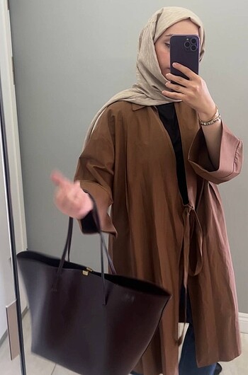 universal Beden kahverengi Renk Kimono
