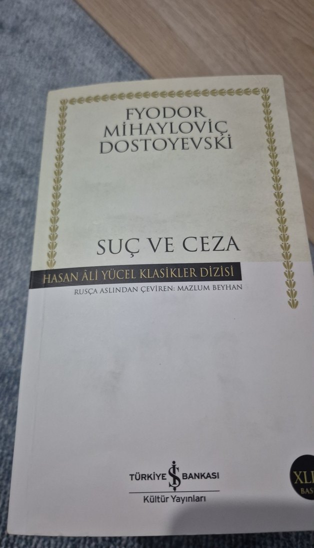Suç ve Ceza - Fyodor Dostoyevski - Görsel 3