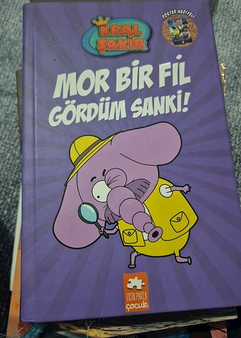 Kral Şakir - Mor Bir Fil Gördüm Sanki! Çocuk Kitabı - Görsel 3