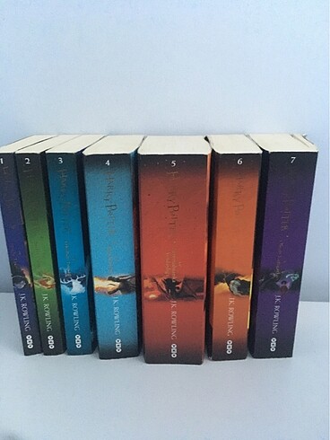 Harry Potter serisi toplamda yedi kitap çok iyi durumda?