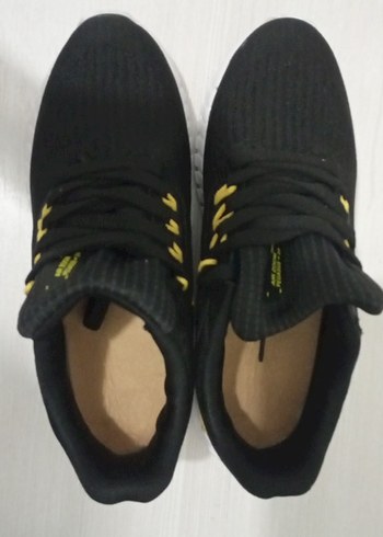 Siyah Bağcıklı Erkek Spor Ayakkabı - Görsel 2