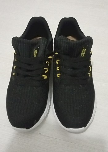 Siyah Bağcıklı Erkek Spor Ayakkabı - Görsel 3