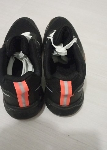 Siyah Bağcıklı Erkek Koşu ve Spor Ayakkabısı - Görsel 4