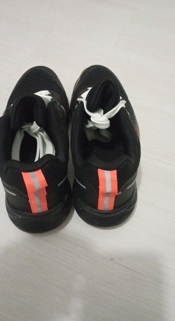 Siyah Bağcıklı Erkek Koşu ve Spor Ayakkabısı - Görsel 4