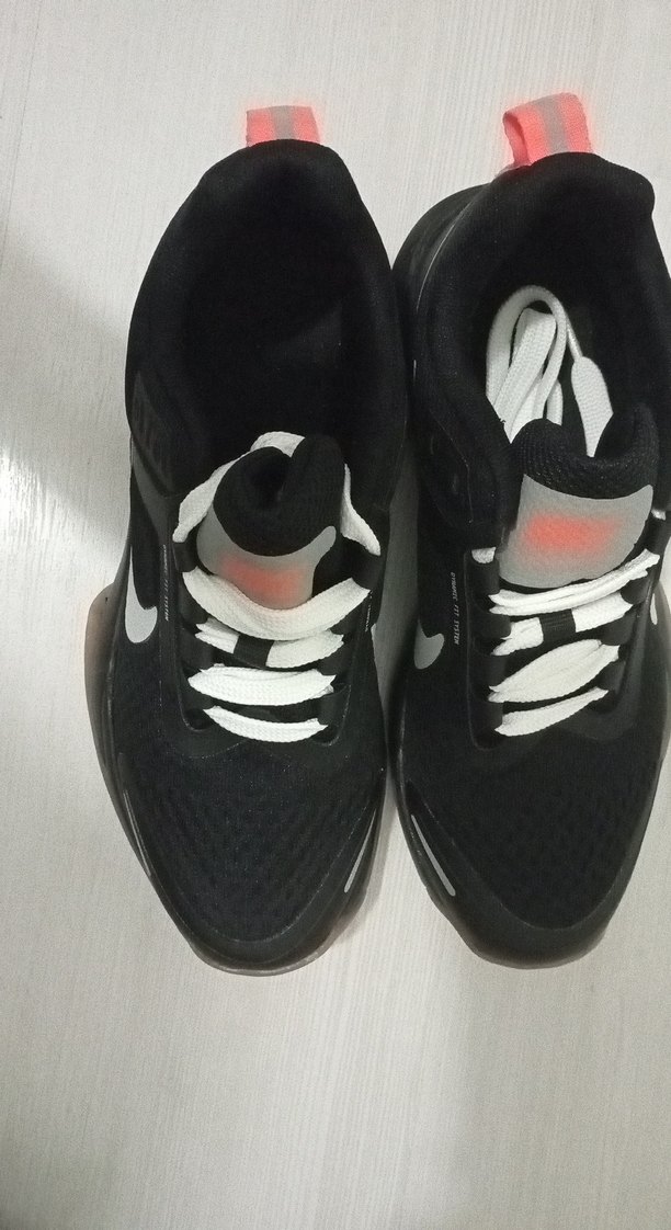 Siyah Bağcıklı Erkek Koşu ve Spor Ayakkabısı - Görsel 2