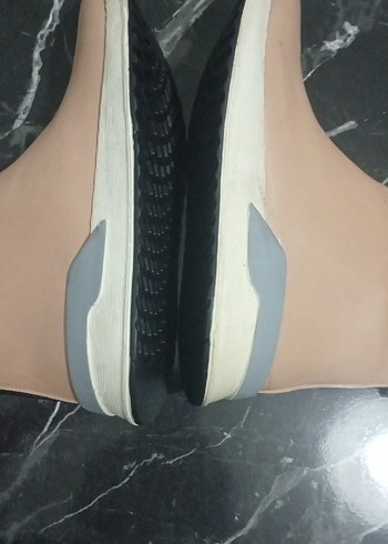 Bej Dolgu Topuklu Kadın Bot - Görsel 5