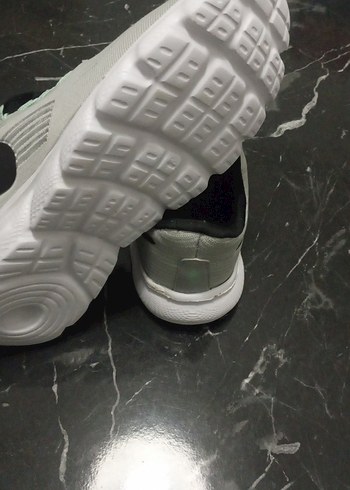 Gri Beyaz Erkek Spor Ayakkabı - Görsel 5