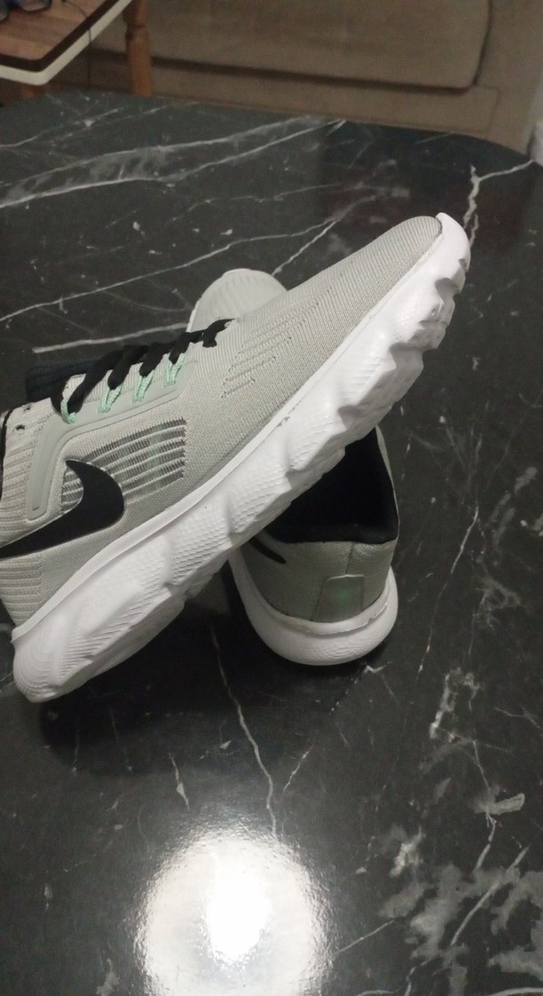 Gri Beyaz Erkek Spor Ayakkabı - Görsel 4