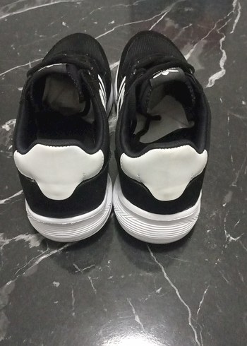 Erkek Siyah Adidas Bağcıklı Spor Ayakkabı - Görsel 3