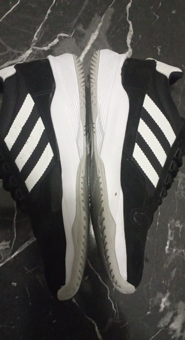 Erkek Siyah Adidas Bağcıklı Spor Ayakkabı - Görsel 5