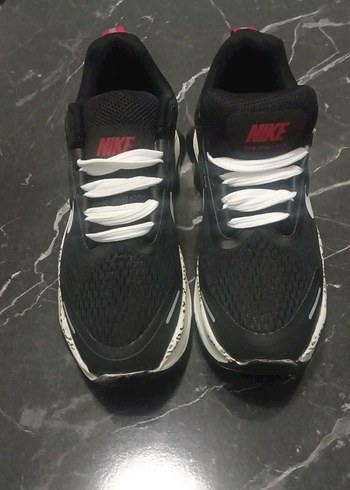 Siyah Spor Stiletto Topuklu Bağcıklı Kadın Spor Ayakkabı - Görsel 3