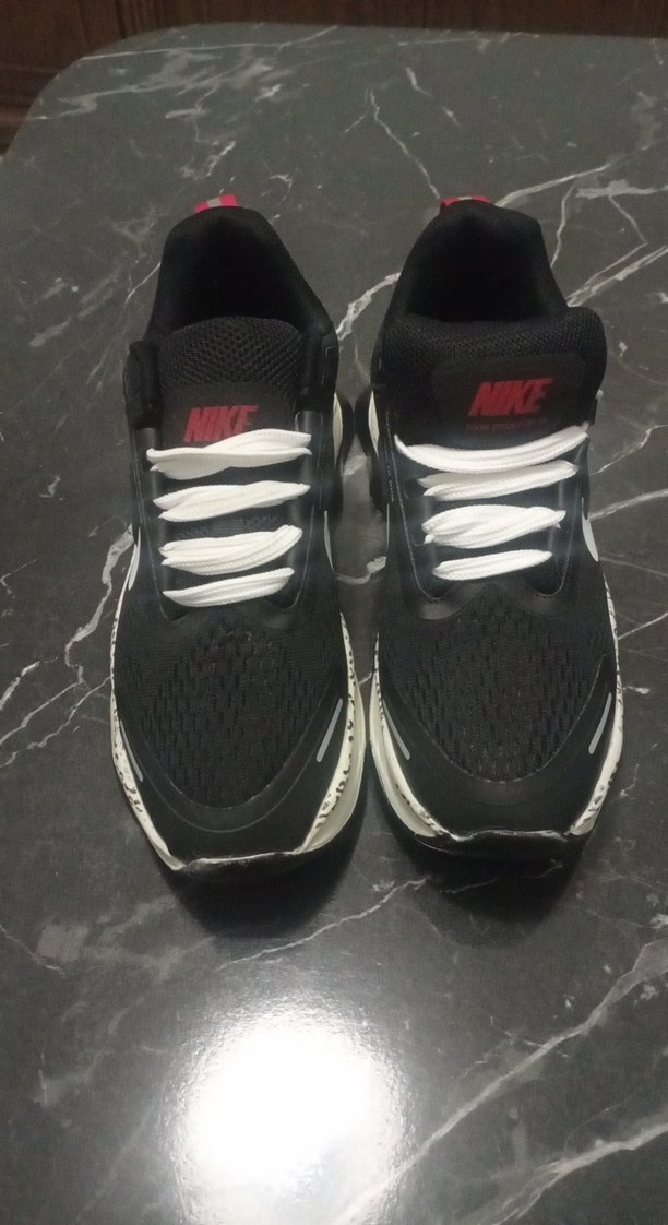 Siyah Spor Stiletto Topuklu Bağcıklı Kadın Spor Ayakkabı - Görsel 3