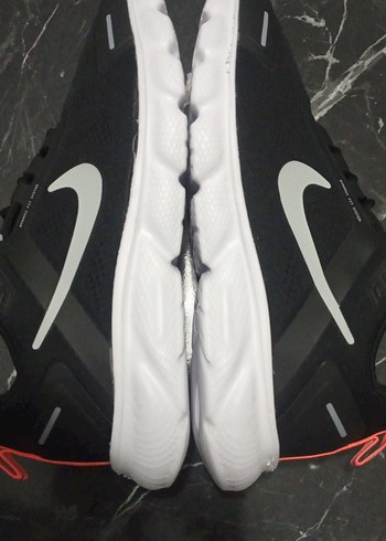 Siyah Elastik Bağcıklı Erkek Spor Ayakkabı - Görsel 5