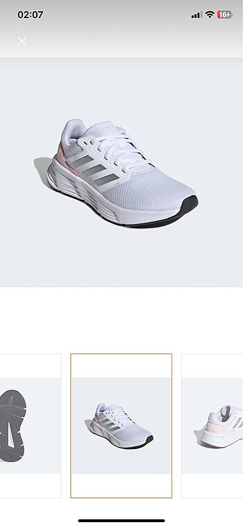 38 Beden Adidas spor ayakkabı