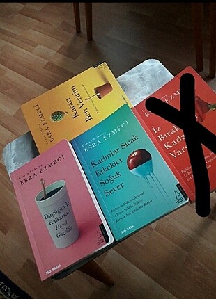 Esra ezmeci orjinal kitapları 3 kitap