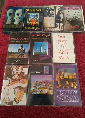 PİNK FLOYD KASETLERİ 