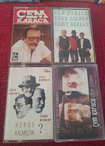 CEM KARACA KASETLERİ 